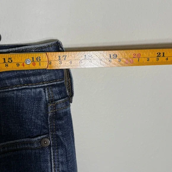 Levi's Women's 525 Perfect Waist Straight Leg‎ Jeans Blue Size 14 (34x30) - Picture 3 of 11